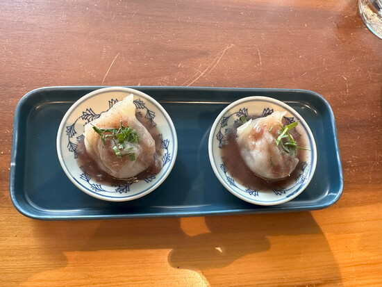 Dim sum plates in one of many cool restaurants in SoHo - south of Hollywood Road - Hong Kong.  