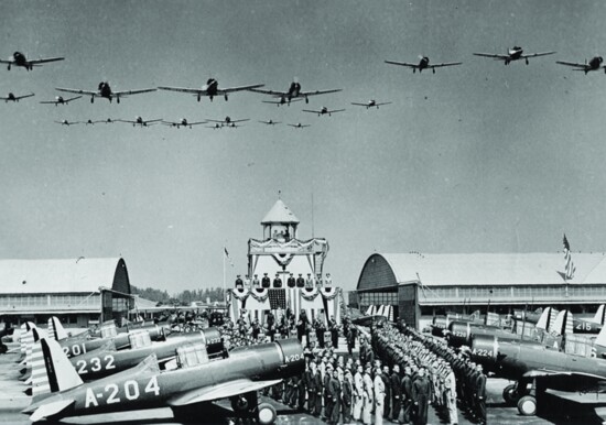 Graduation Day at the Cal Aero Academy circa 1941