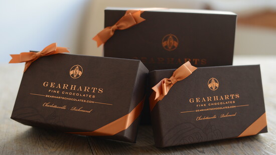 Boxes of Gearhart's Chocolates. Photo Credit: Jen Fariello