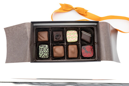 Open box of Gearhart's Chocolates. Photo Credit: Jen Fariello