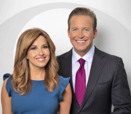Co-Anchors CBS2 News - Mary Calvi & Chris Wragge