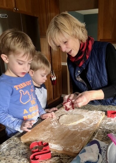 Steady hands and attentive young bakers.