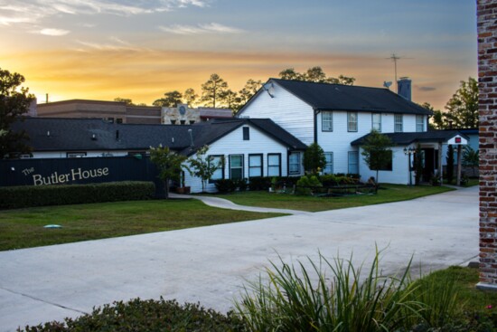 A gorgeous view of The Butler House