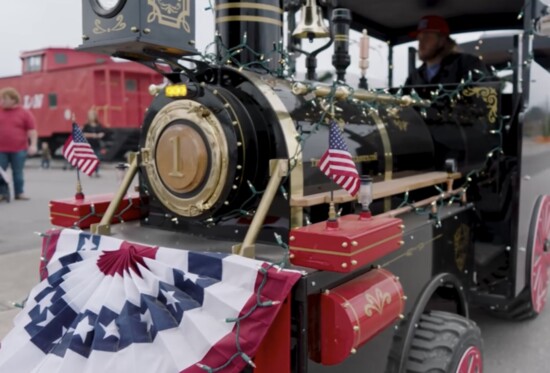 Take a ride on Cullman's Christmas train!