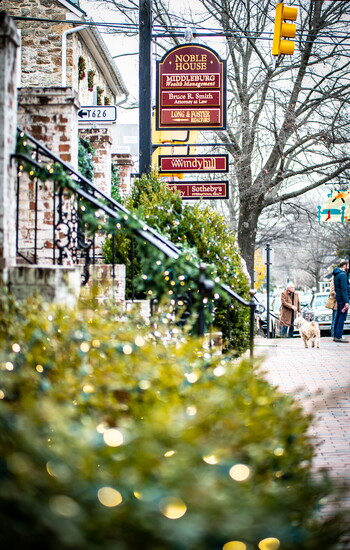 Historic Charm, Holiday Glow. Every corner of Middleburg is dressed for the season.