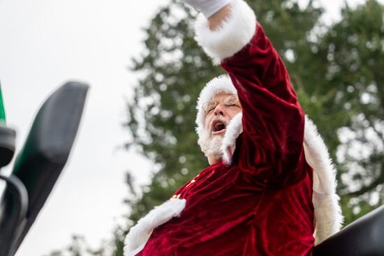 The man of the hour! Even Santa knows the best place to kick off the holidays is Middleburg.