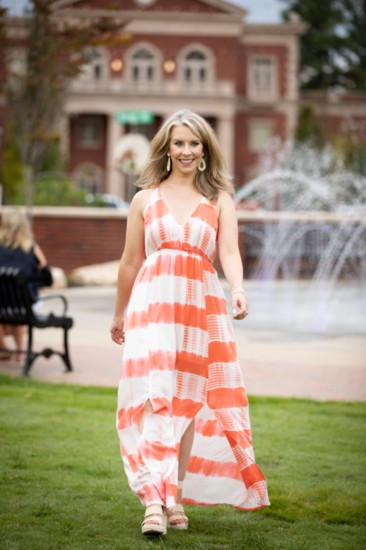 Perched owner Amanda Topper wears one of her favorite maxis