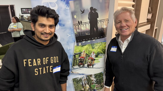 Sagar Shekada and Jim Newman