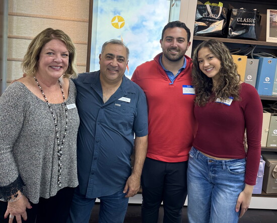 Andrea, Sean, Zack Zare and x