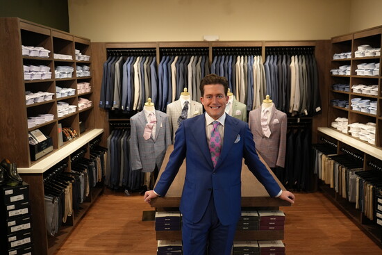 James Bower Jr., President of S.H. Franklin Menswear. Photo Credit: James Lisowski