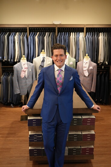 James Bower Jr., President of S.H. Franklin Menswear. Photo Credit: James Lisowski