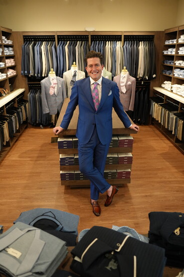 James Bower Jr., President of S.H. Franklin Menswear. Photo Credit: James Lisowski