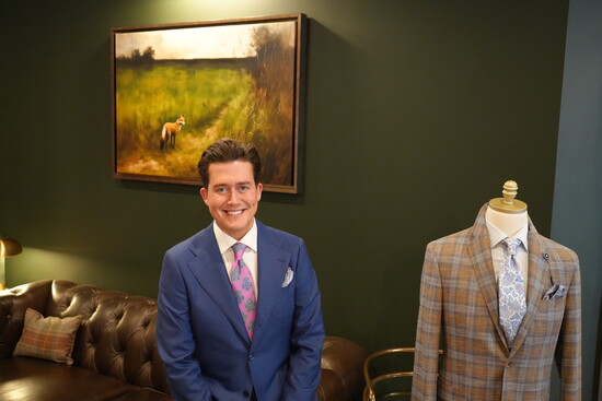 James Bower Jr., President of S.H. Franklin Menswear. Photo Credit: James Lisowski