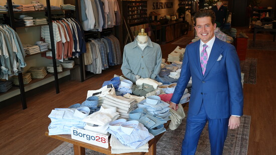 James Bower Jr., President of S.H. Franklin Menswear. Photo Credit: James Lisowski
