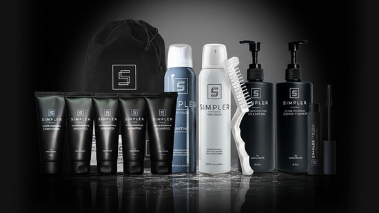 Simpler Hair Color offers an easy, no-mix solution for covering gray hair at home effortlessly.