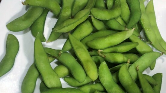 Wasabi edamame