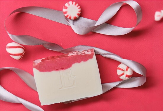 Peppermint Stick Collection-Bar Soap. 