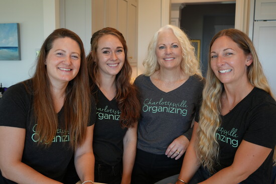 Devan Cooper , Rachael Heeschen, Keri-Ann Byrne, Stephanie Kitchen of Charlottesville Organizing. Photo Credit: James Lisowski