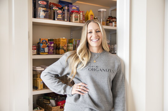 Dina Madigan, owner of Dina Organizes in Pittsford.