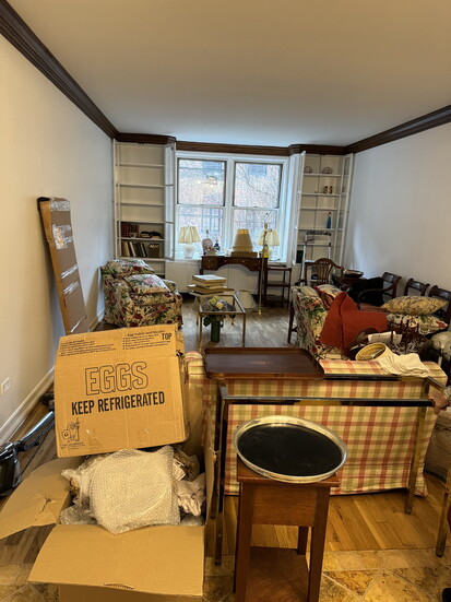 Plan: Downsizing—sorting, measuring, and mapping what matters most.