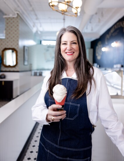 Tamara Keefe, Founder & Owner at Clementine's Naughty & Nice Creamery, Photo by Chris Ryan