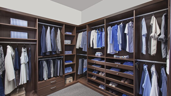 A custom closet balances form and function, transforming daily routines while adding lasting value to the home.