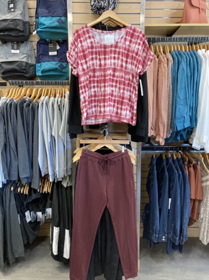 Voxn: Tops, pants, jackets and more are designed and made here in Idaho.