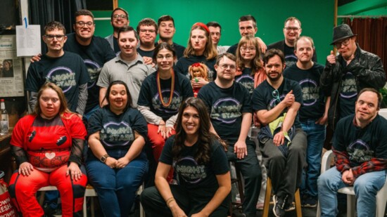 Members of Club Connect posing before their "A Night of Stars" event in December of 2024.