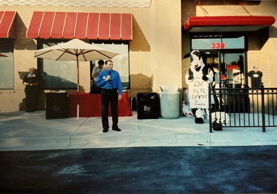 The grand opening on October 6, 2005