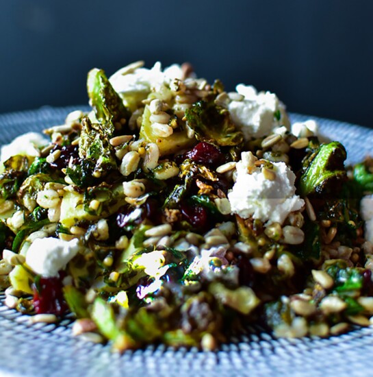 Crispy Brussel Sprout Salad