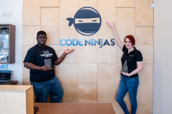 Marisa Narula and Sha Hutcherson, coding instructor