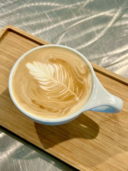 No City Coffee makes lattes into art.