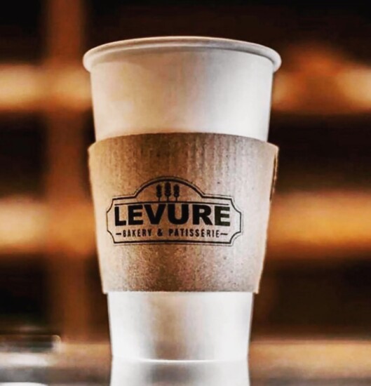 A delicious coffee at Levure