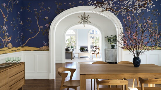 A San Francisco dining room. Jonathan Mitchell Photography.