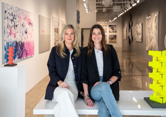 Avant-Art Gallery owners, Abigail Henningsen Haley and Ally Ondarza.