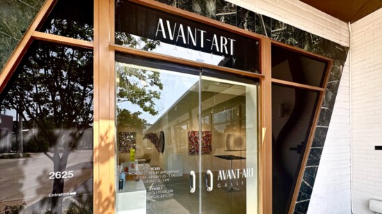 Avant-Art Gallery is located on Houston's Gallery Row.