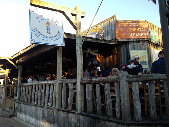 Game day at the Dixie Chicken in College Station, TX. Photo courtesy of Wikimedia.