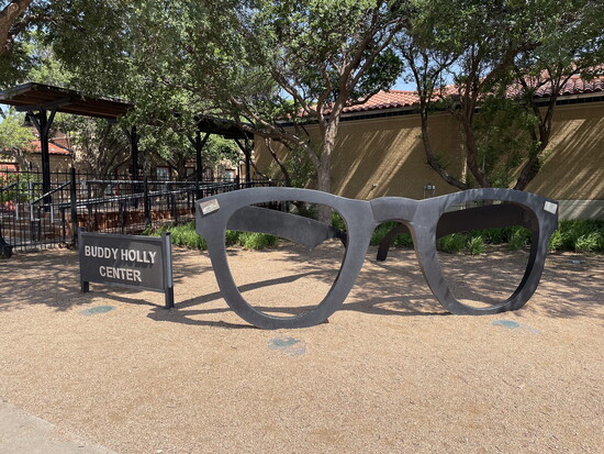 The Buddy Holly Center in Lubbock, TX. Photo by Julie Royce.