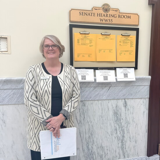Addressing lawmakers recently, Executive Director Dawn Hall shared the program’s commitment to helping Idaho families plan, save, and invest for education