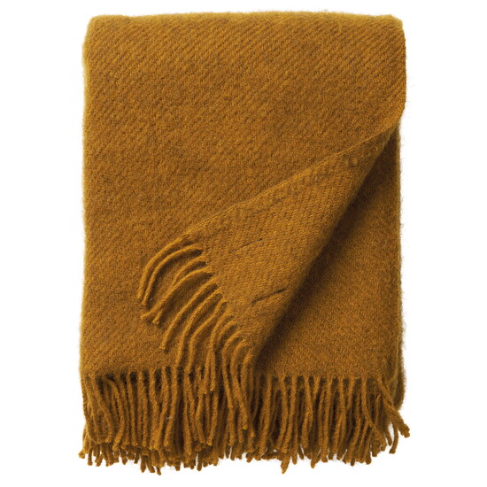 Golfland Caramel Wool Throw by Country Mouse 