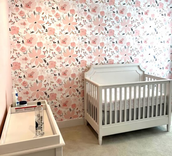 Updated Baby's Room Wallpaper