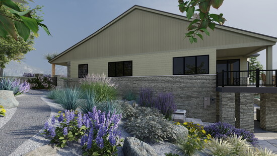 Full-service rendering images from Outdoor Lifestyles can show you don't have to skip on landscaping