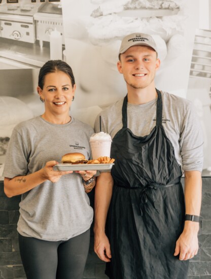 Tanya Poag and Tanner Bouma, Underground Burger