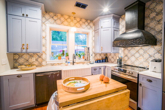 The Cullman Haus has a gorgeous kitchen. 
