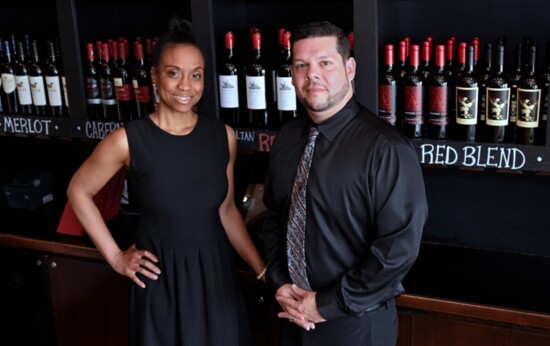 Catering Manager Erica Lewis and Proprietor Clint Richardson