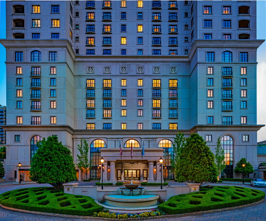 The iconic St. Regis Hotel welcomes everyone for some holiday cheer