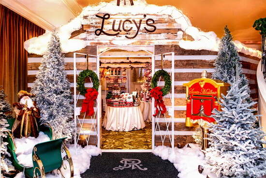 Everyone's favorite holiday pop up, Lucy's Market.