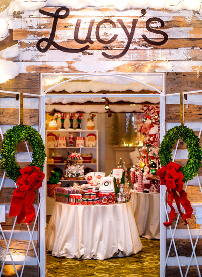 Everyone's favorite holiday pop up, Lucy's Market.