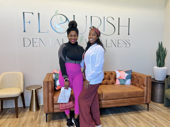 Rachelle Fleury-Williams, DDS (on right).