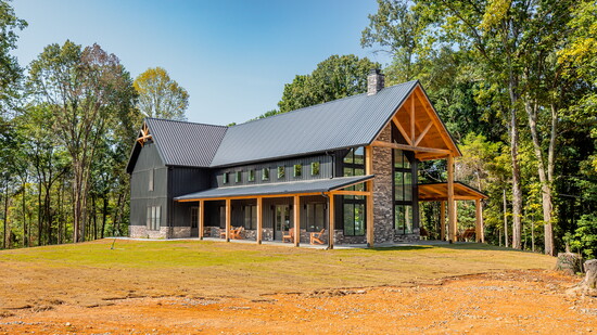 A gorgeous home built by Summertown Metals